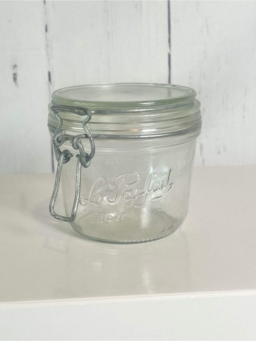 Le Parfait Super Terrine French Glass Canning Jar 500mL 16oz Wire Bail Lid